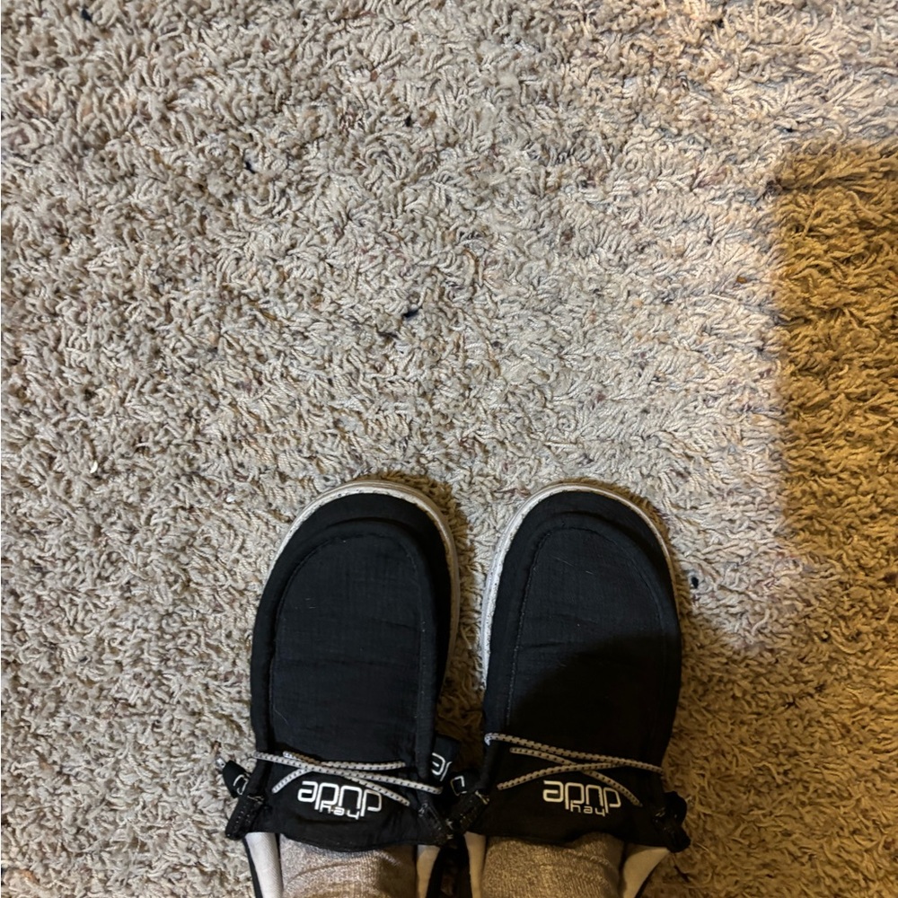 Clarks Kids Black Shoes